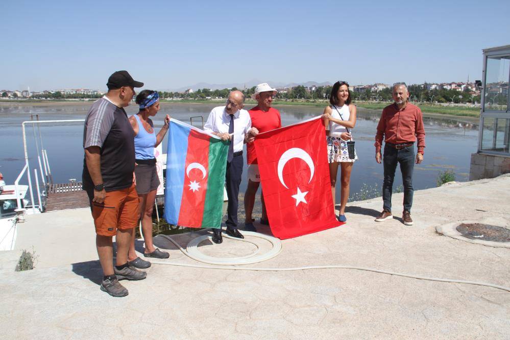 Konya’nın denizi için 58 kilometre kürek çektiler 3